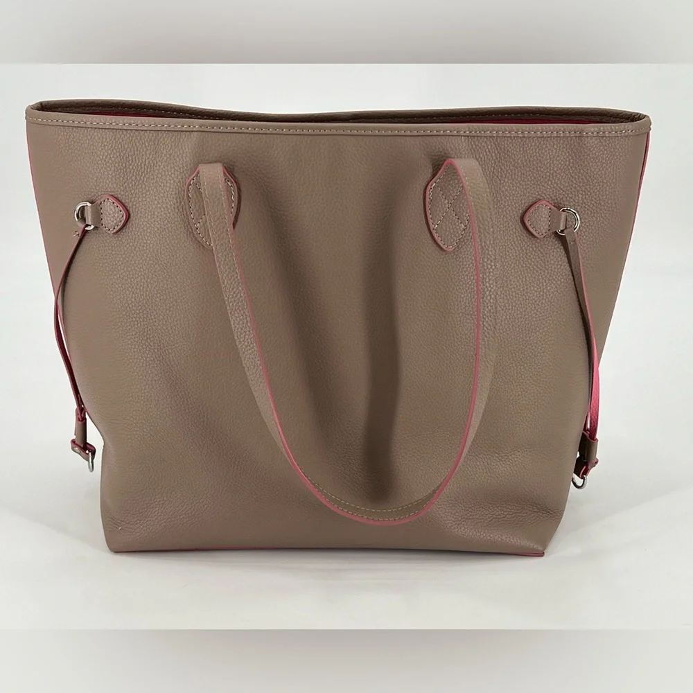 Lodis Tote Carryall Beige / Taupe‎ and Pink